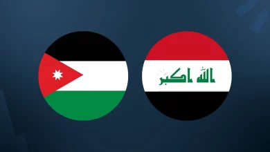 معلق مباراة العراق والأردن