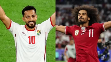 مشاهدة مباراة قطر والأردن بث مباشر